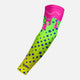 Neon Lime Stars Drip Arm Sleeve