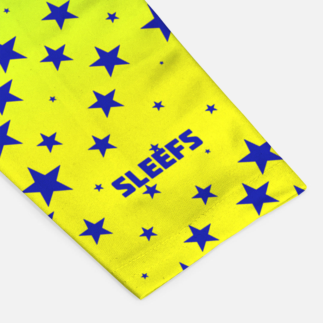 Neon Lime Stars Drip Arm Sleeve