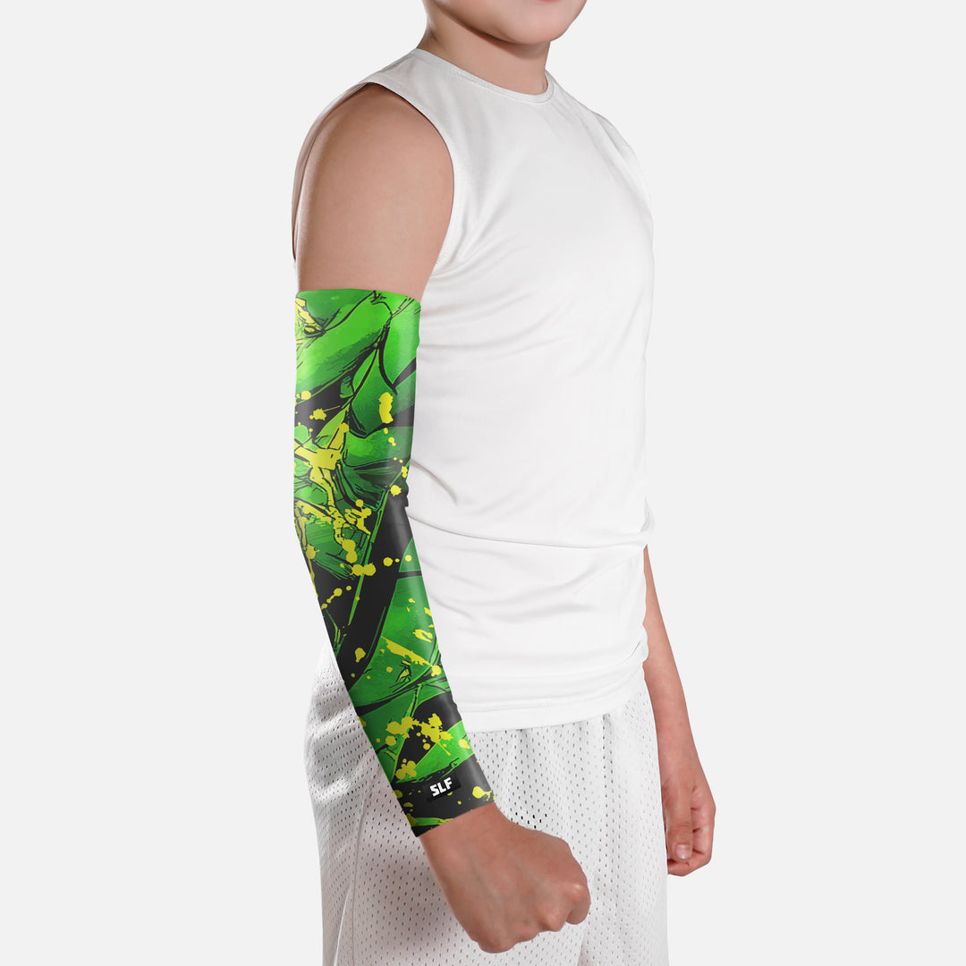 Neon Madness Kids Arm Sleeve