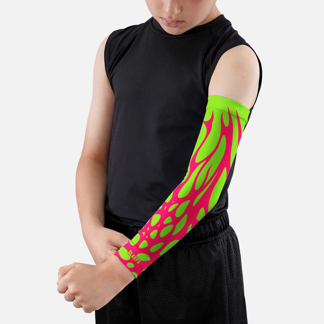 Neon Melt Kids Arm Sleeve