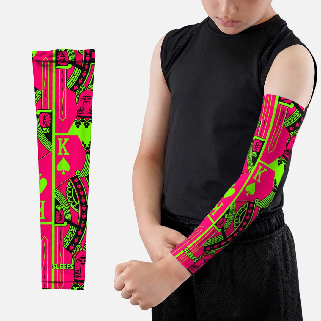 Neon King Kids Arm Sleeve