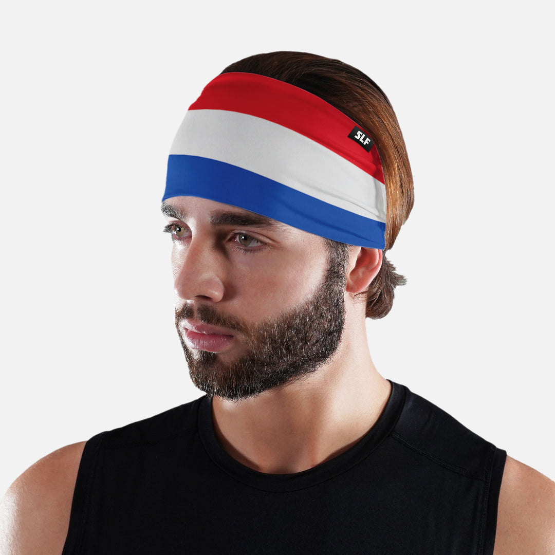 Netherlands Flag Headband
