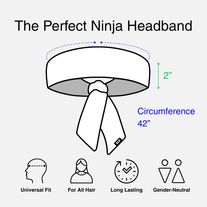 Hue Green Ninja Headband