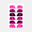 Stickers for Helmet Visor Tabs Collection 