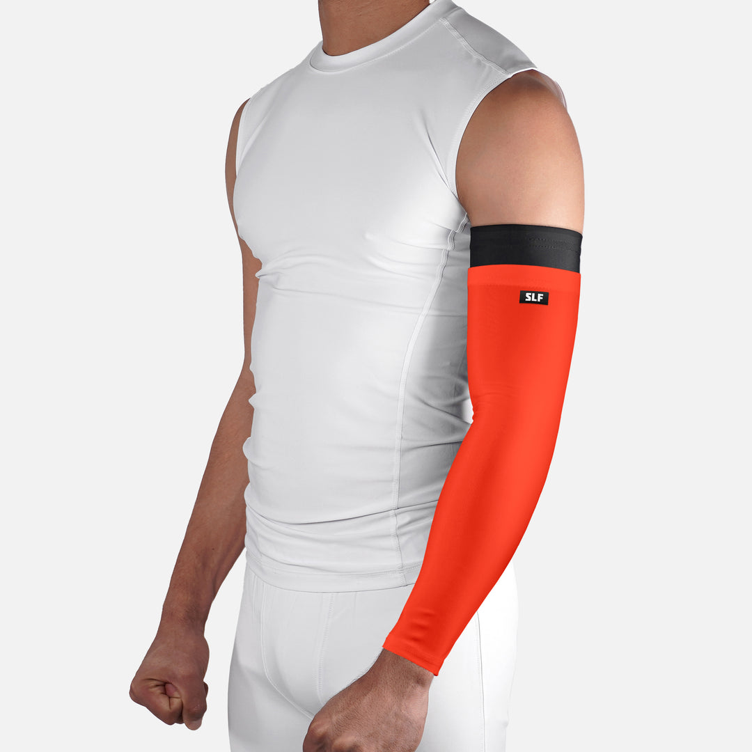 Orange Black Double Arm Sleeve