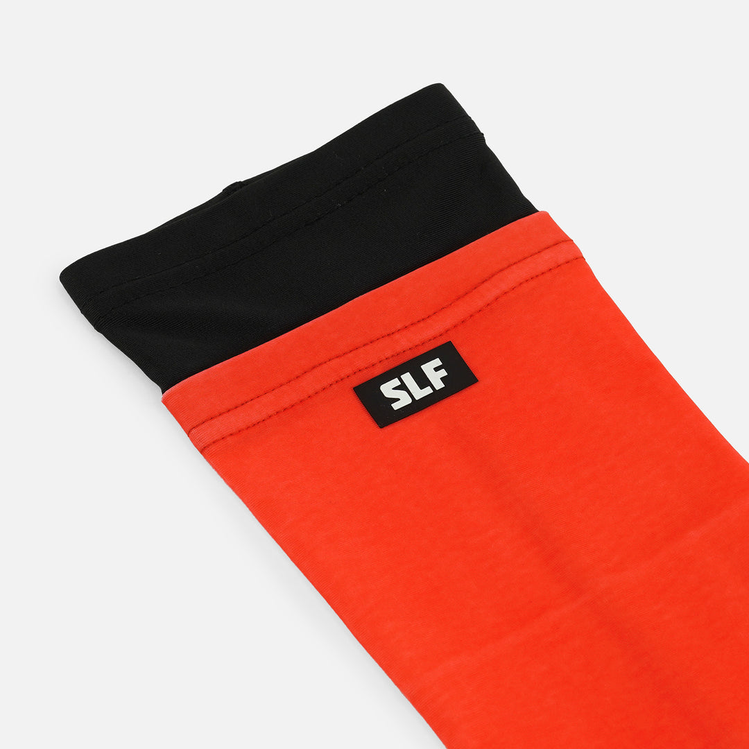 Orange Black Double Arm Sleeve