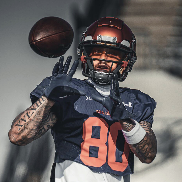 Orange Clear Helmet Eye-Shield Visor