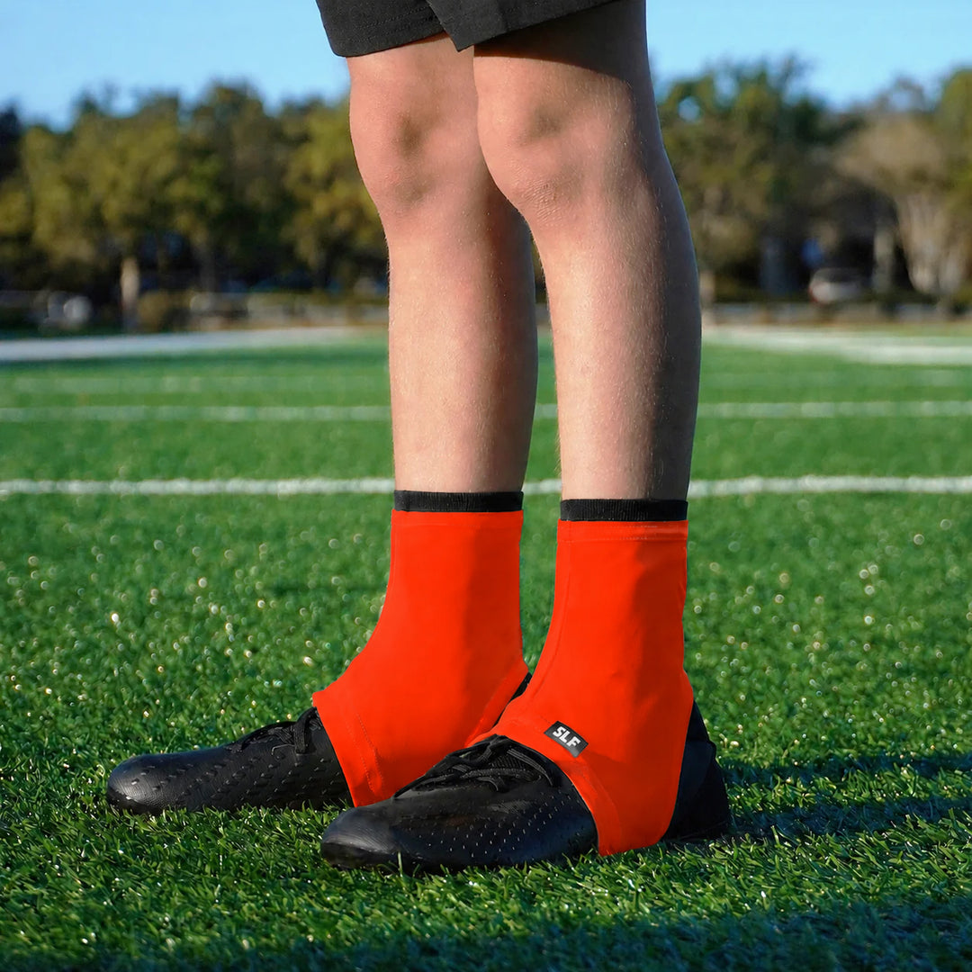 Hue Orange Kids Spats / Cleat Covers