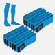 12 Pack Blue Over The Knee Sport Socks