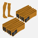 12 Pack Gold Over The Knee Sport Socks