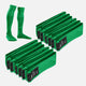 12 Pack Green Over The Knee Sport Socks