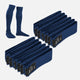 12 Pack Navy Over The Knee Sport Socks