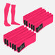 12 Pack Pink Over The Knee Sport Socks