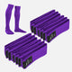12 Pack Purple Over The Knee Sport Socks