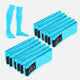 12 Pack Sky Blue Over The Knee Sport Socks