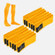 12 Pack Yellow Gold Over The Knee Sport Socks