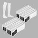 12 Pack White Over The Knee Sport Socks