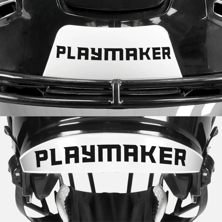 Playmaker Riddell Speedflex Front and Back Bumper Sticker Kit