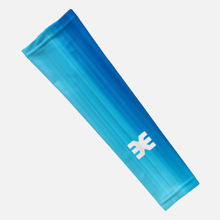 Pace Shift Blue Running Sleeves - Pair