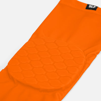 Hot Orange Padded Arm Sleeve