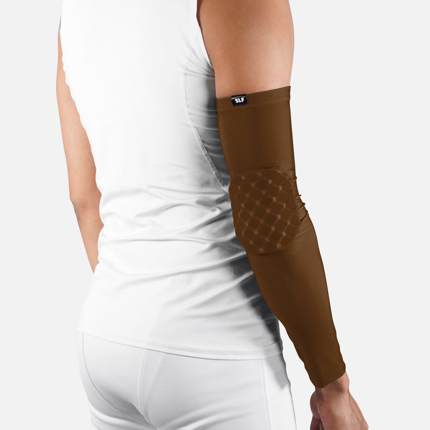 Hue Brown Padded Arm Sleeve