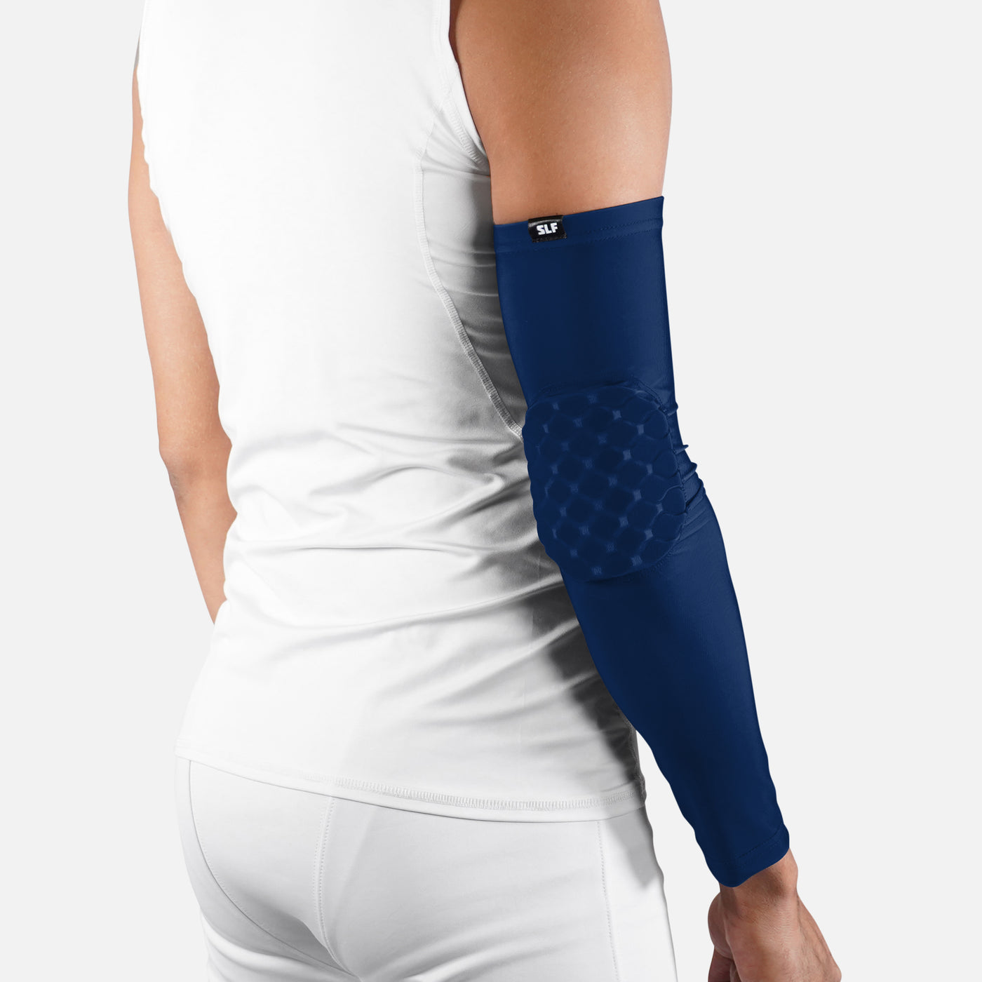 Hue Navy Padded Arm Sleeve