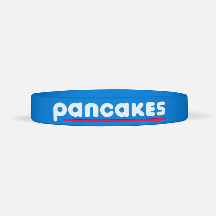 Pancakes Motivational Wristband