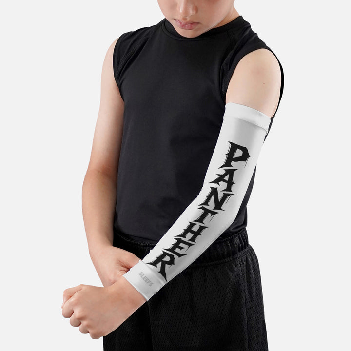 Panther Razor Script Kids Arm Sleeve