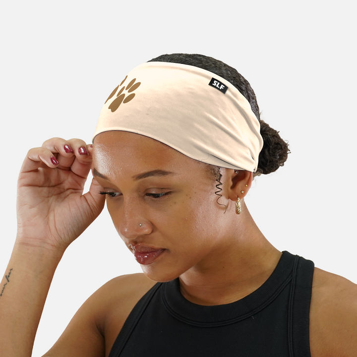 Paws Beige Headband