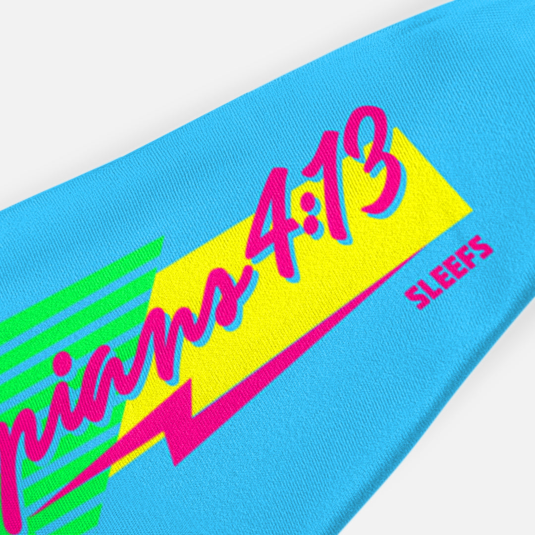 Philippians 4:13 Miami Blue Kids Headband