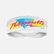 Philippians 4:13 Retro Wave White Kids Headband