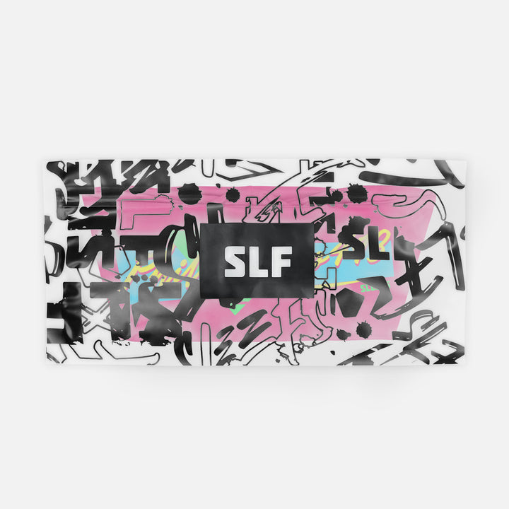 Philippians 4:13 Synthwave Pink Headband