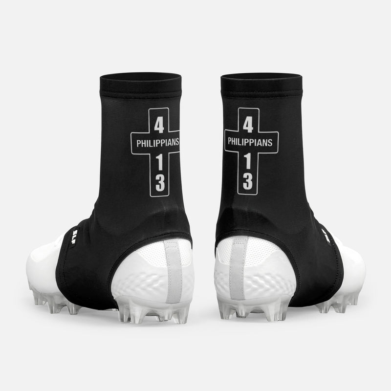 Philippians 4:13 Spats / Cleat Covers