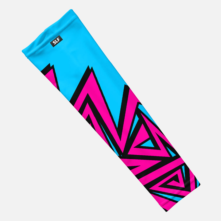 Pink Blue Zig Zag Arm Sleeve