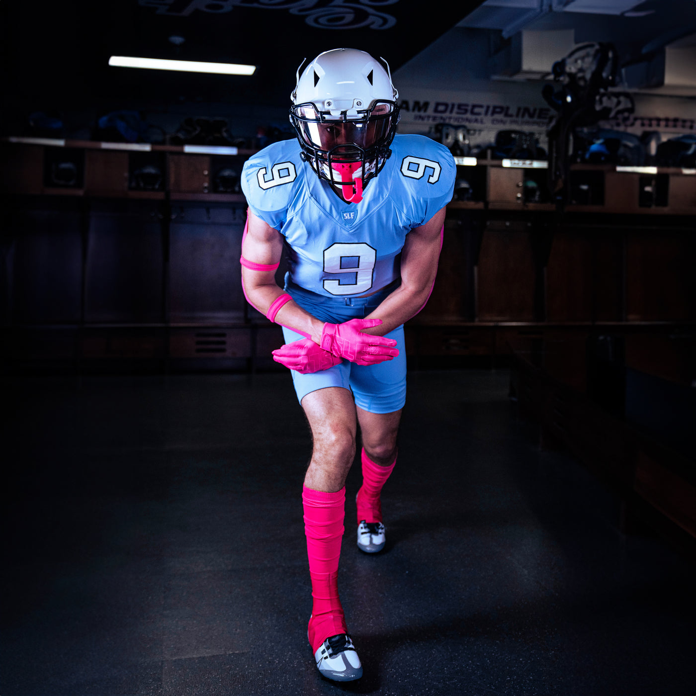 Hue Pink X Football Mouthguard