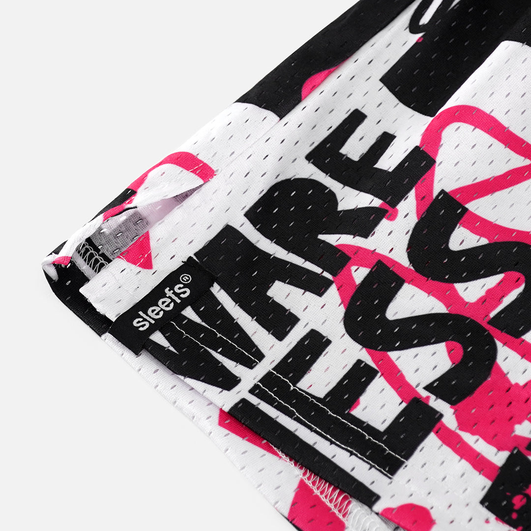 Pink Ribbon Awareness Shorts - 7"