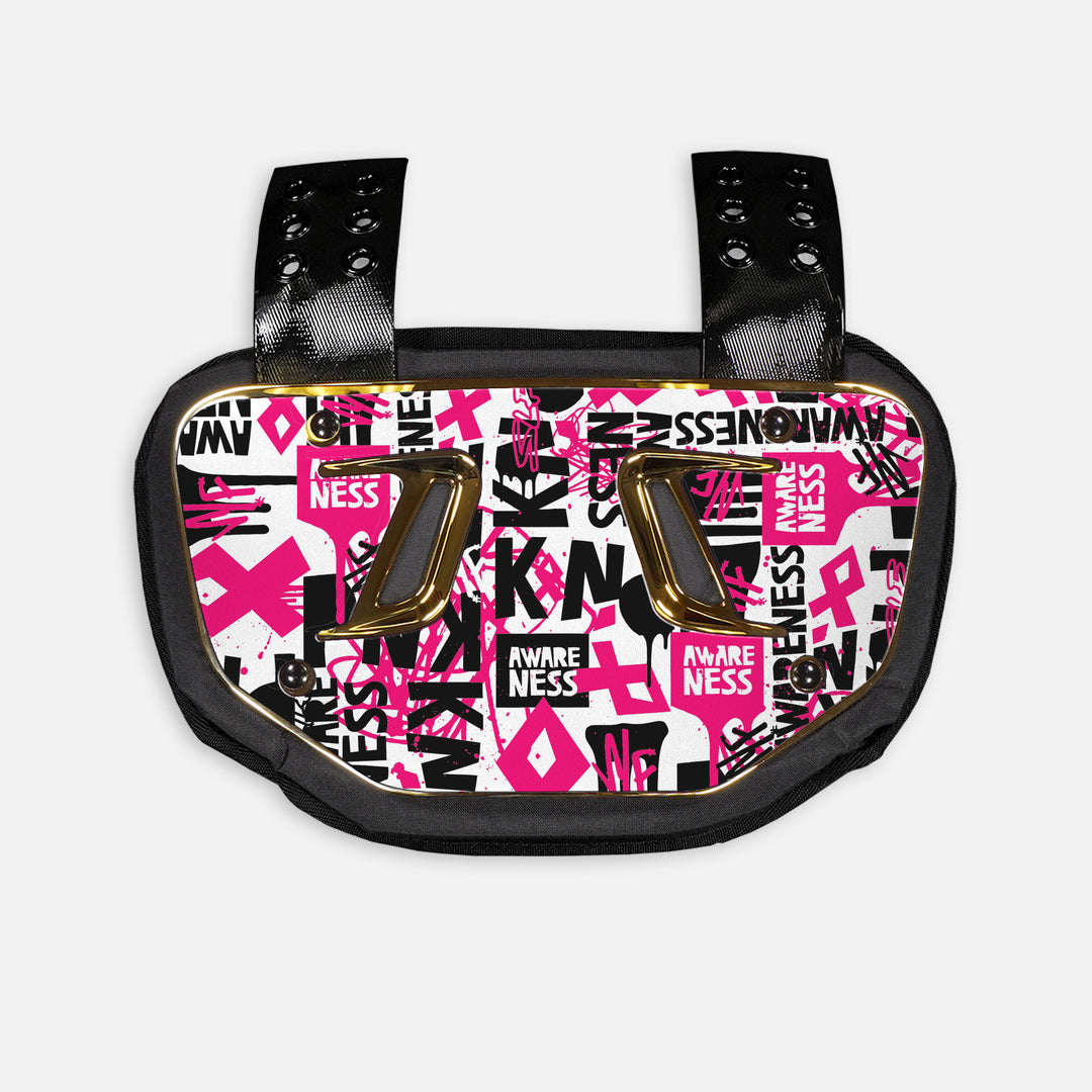 Pink Ribbon Awareness Sticker for Backplate