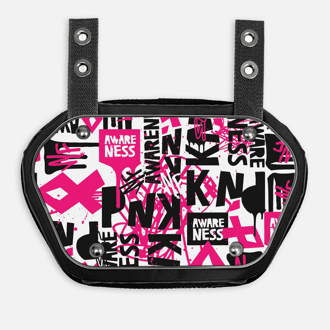 Pink Ribbon Awareness Sticker for Backplate