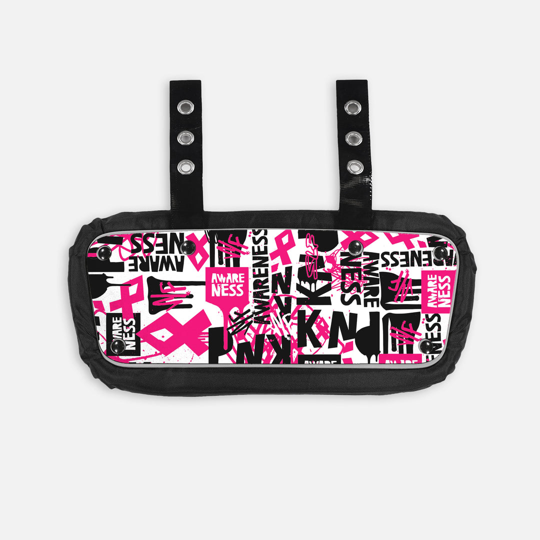 Pink Ribbon Awareness Sticker for Backplate