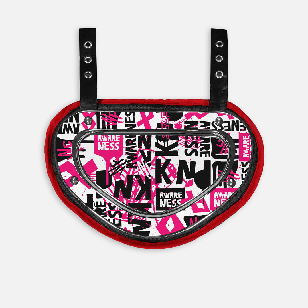 Pink Ribbon Awareness Sticker for Backplate
