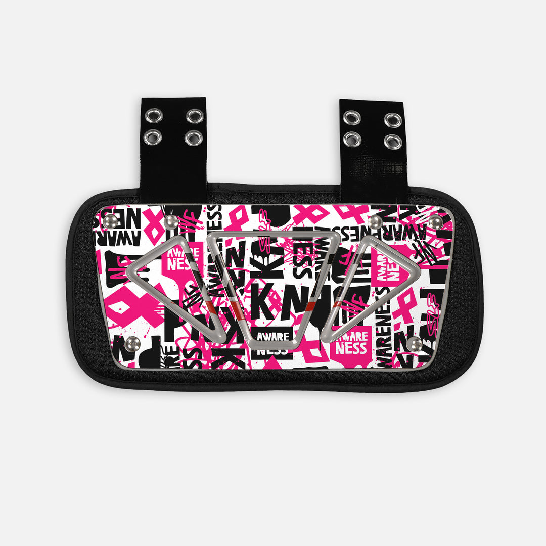 Pink Ribbon Awareness Sticker for Backplate