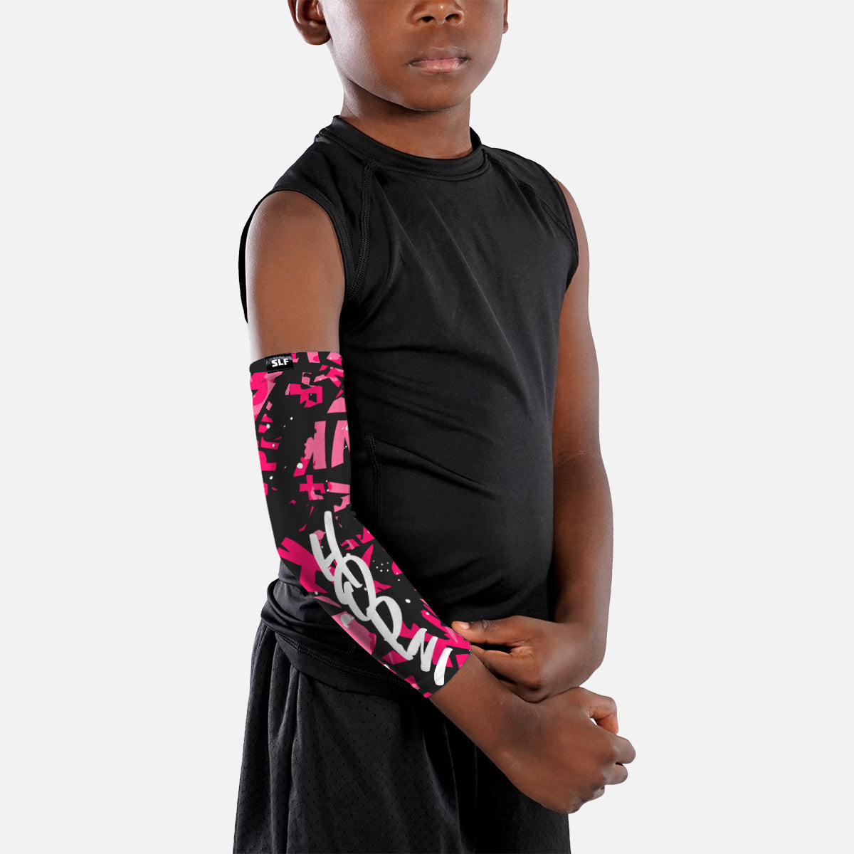 Pink Ribbon Hope Kids Arm Sleeve