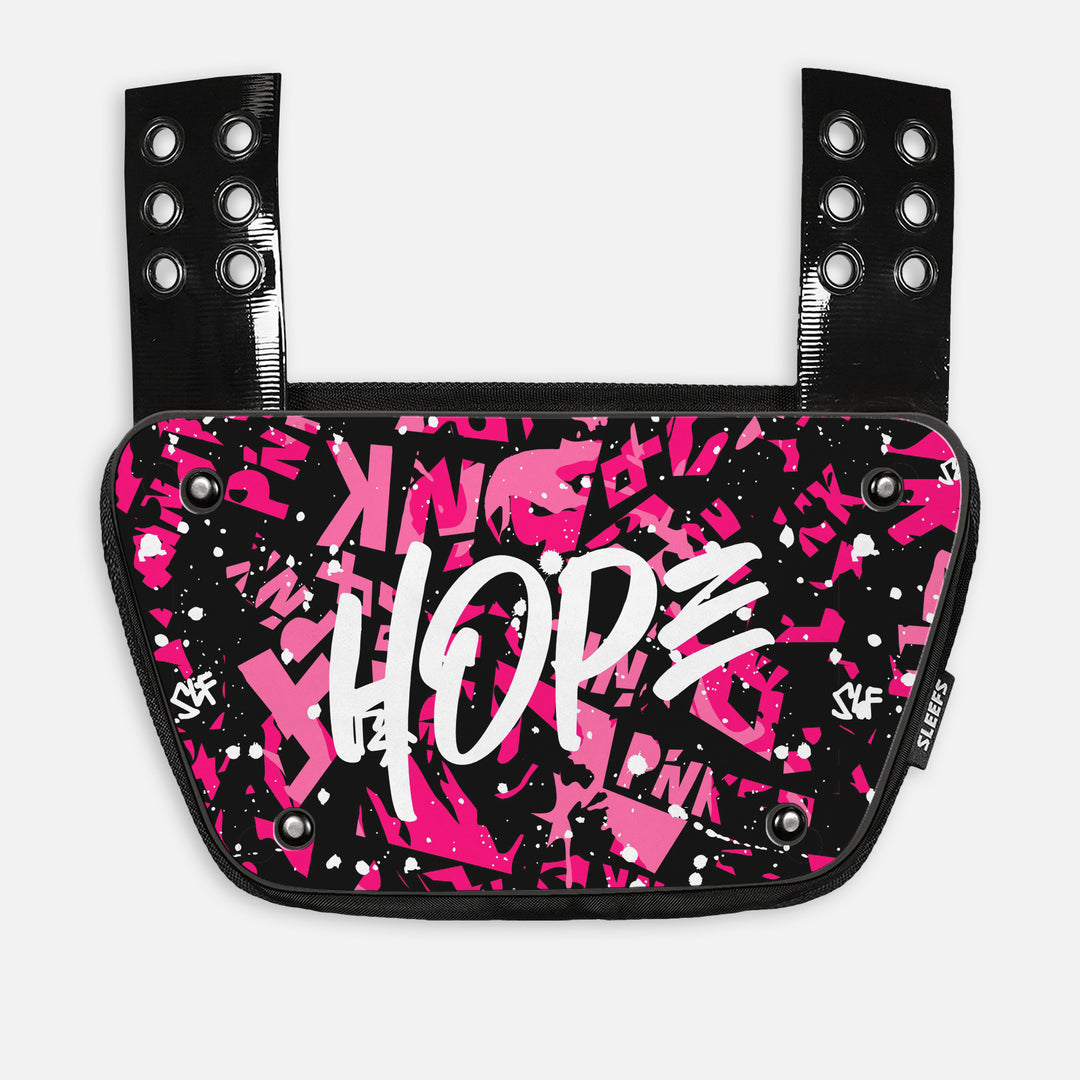 Pink Ribbon Hope Sticker for Backplate