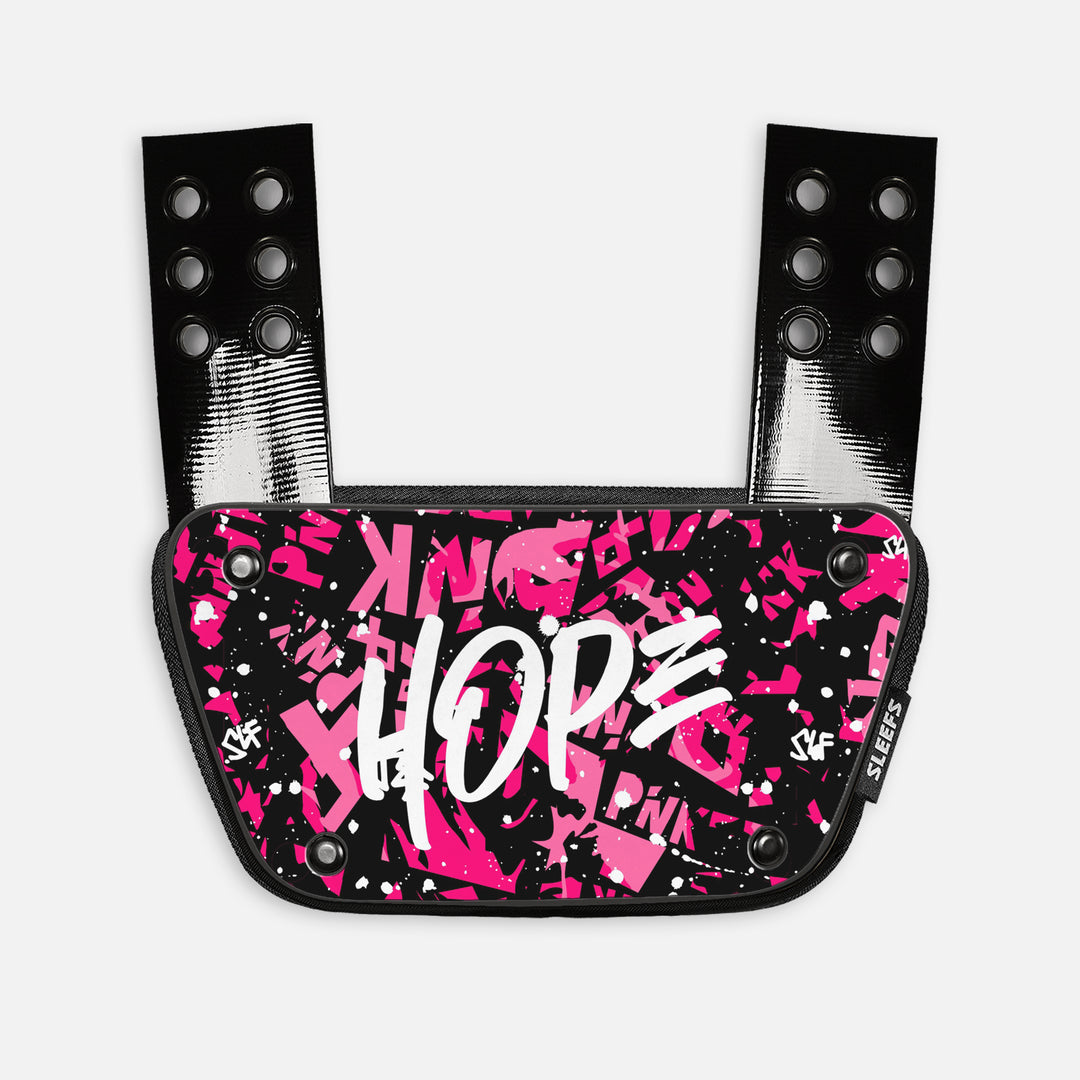 Pink Ribbon Hope Sticker for Backplate