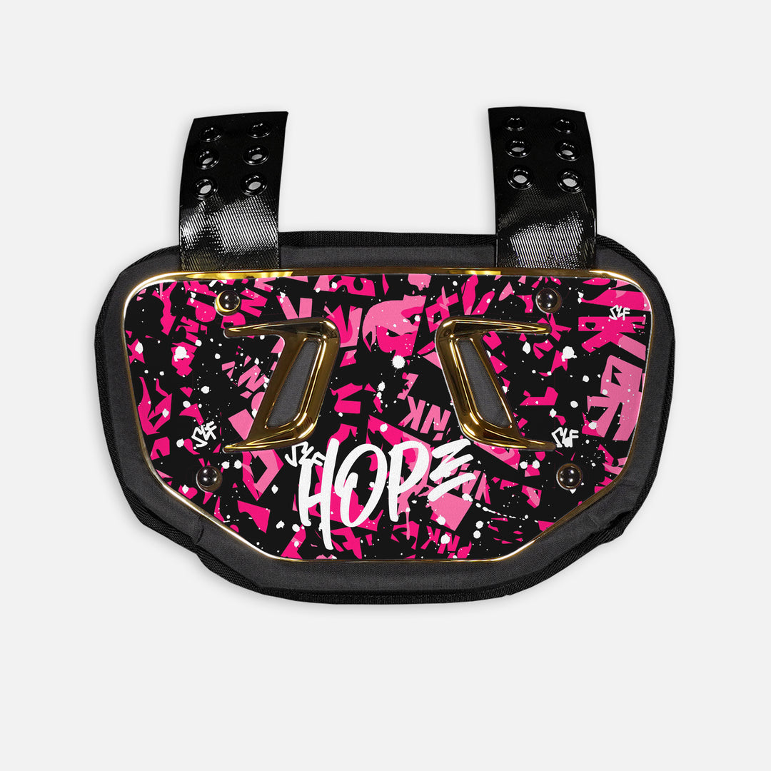 Pink Ribbon Hope Sticker for Backplate