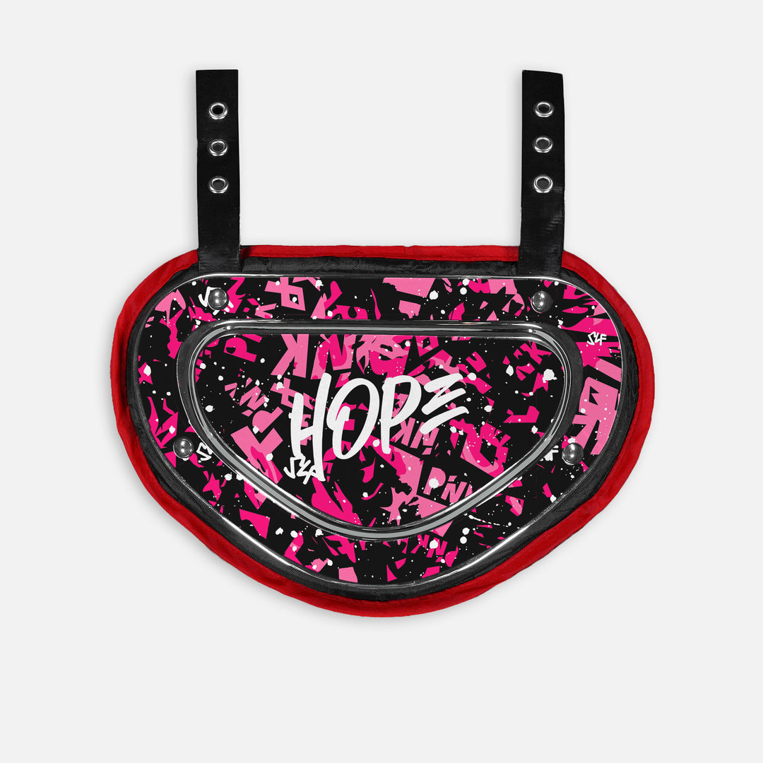 Pink Ribbon Hope Sticker for Backplate