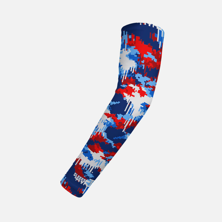 Pixel America Camo Kids Arm Sleeve