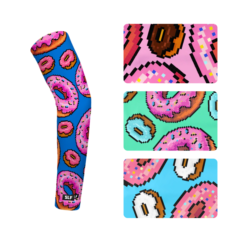 Pixel Donuts Kids Arm Sleeve