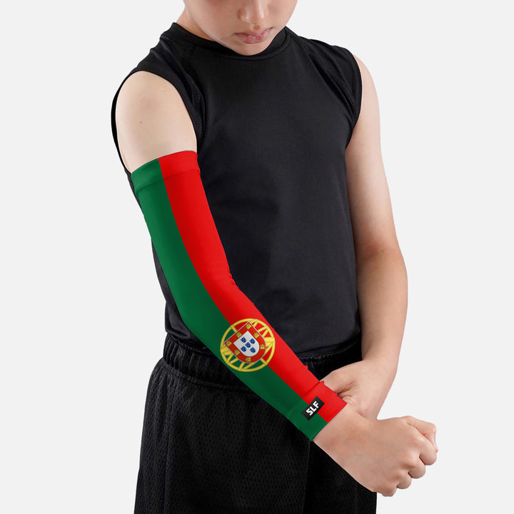 Portugal Flag Kids Arm Sleeve