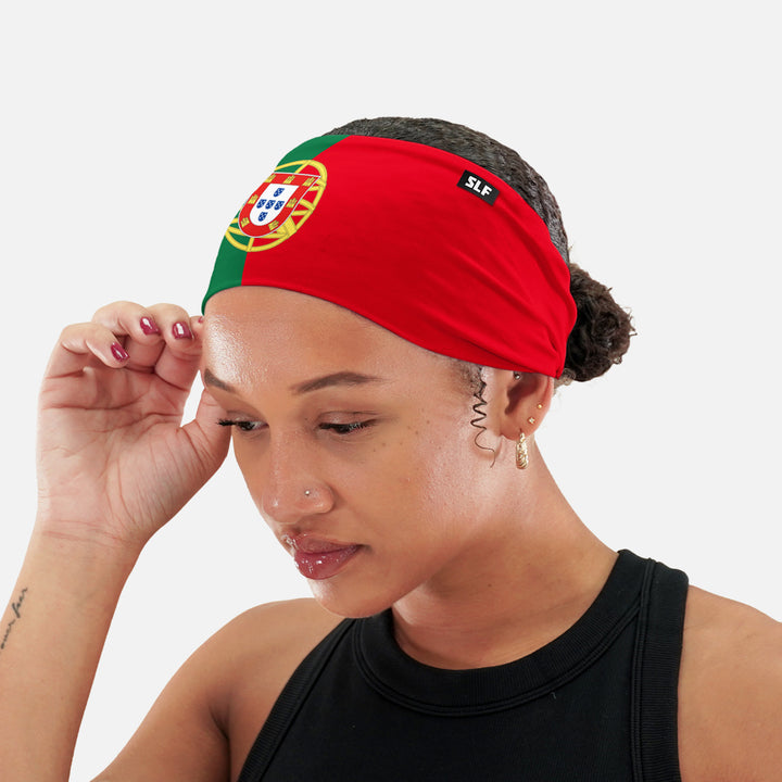 Portugal Flag Headband